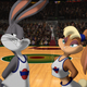 Bugs Bunny and Lola Bunny, who aren’t related, I swear.